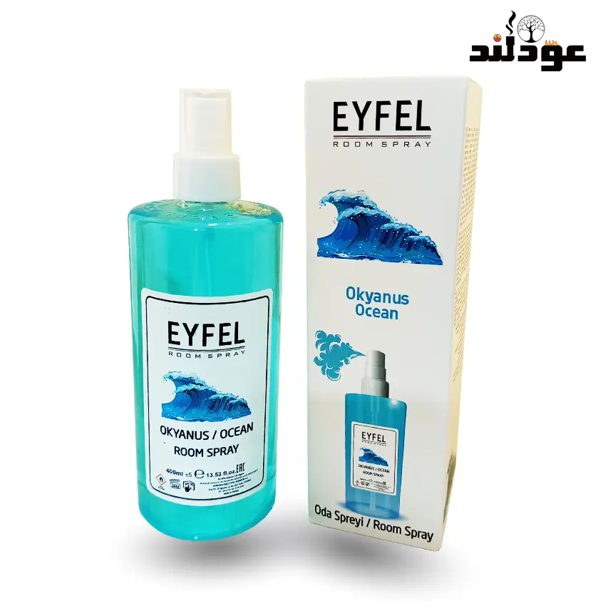 اسپری خوشبوکننده ایفل رایحه اقیانوس (Ocean) حجم ۴۰۰ میل