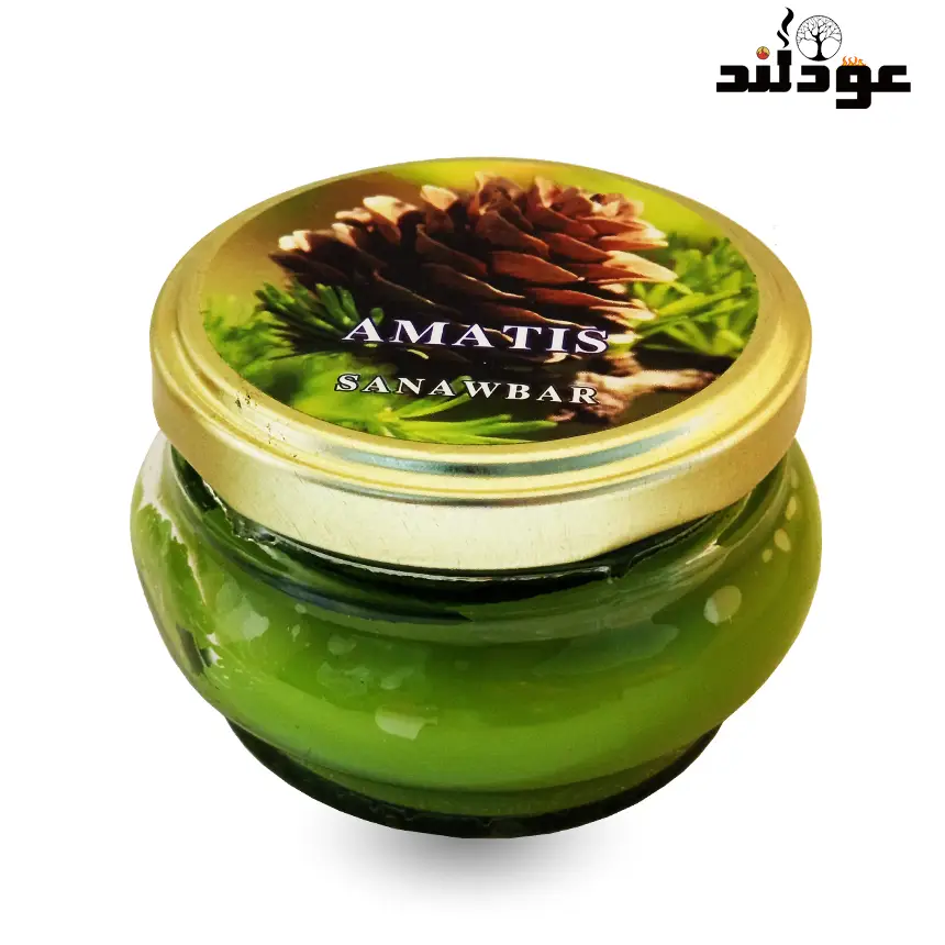 شمع معطر آماتیس رایحه کاج (Sanawbar/Pine)