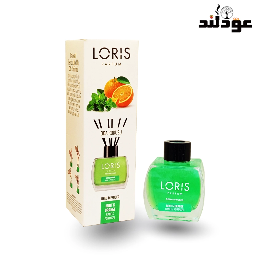 خوشبوکننده شاخه ای لوریس رایحه نعنا پرتغال Mint & Orange