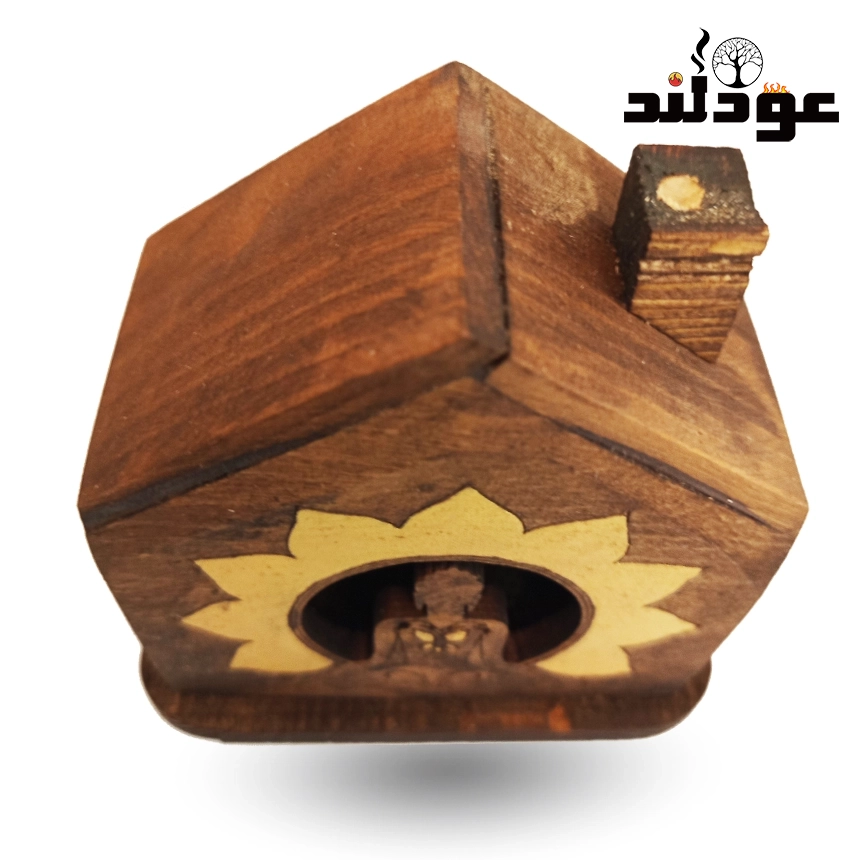 جاعودی چوبی مخروطی طرح کلبه کد ۳۳۵۲